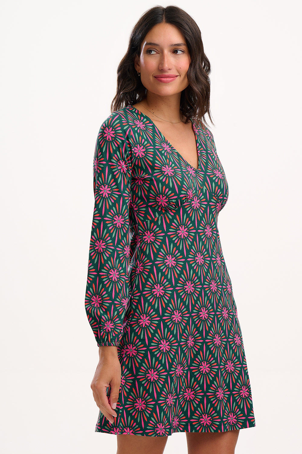 Giana Mini Dress - Flower Explosion