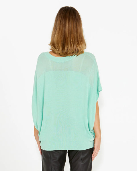 Irises Knit Top - Mint