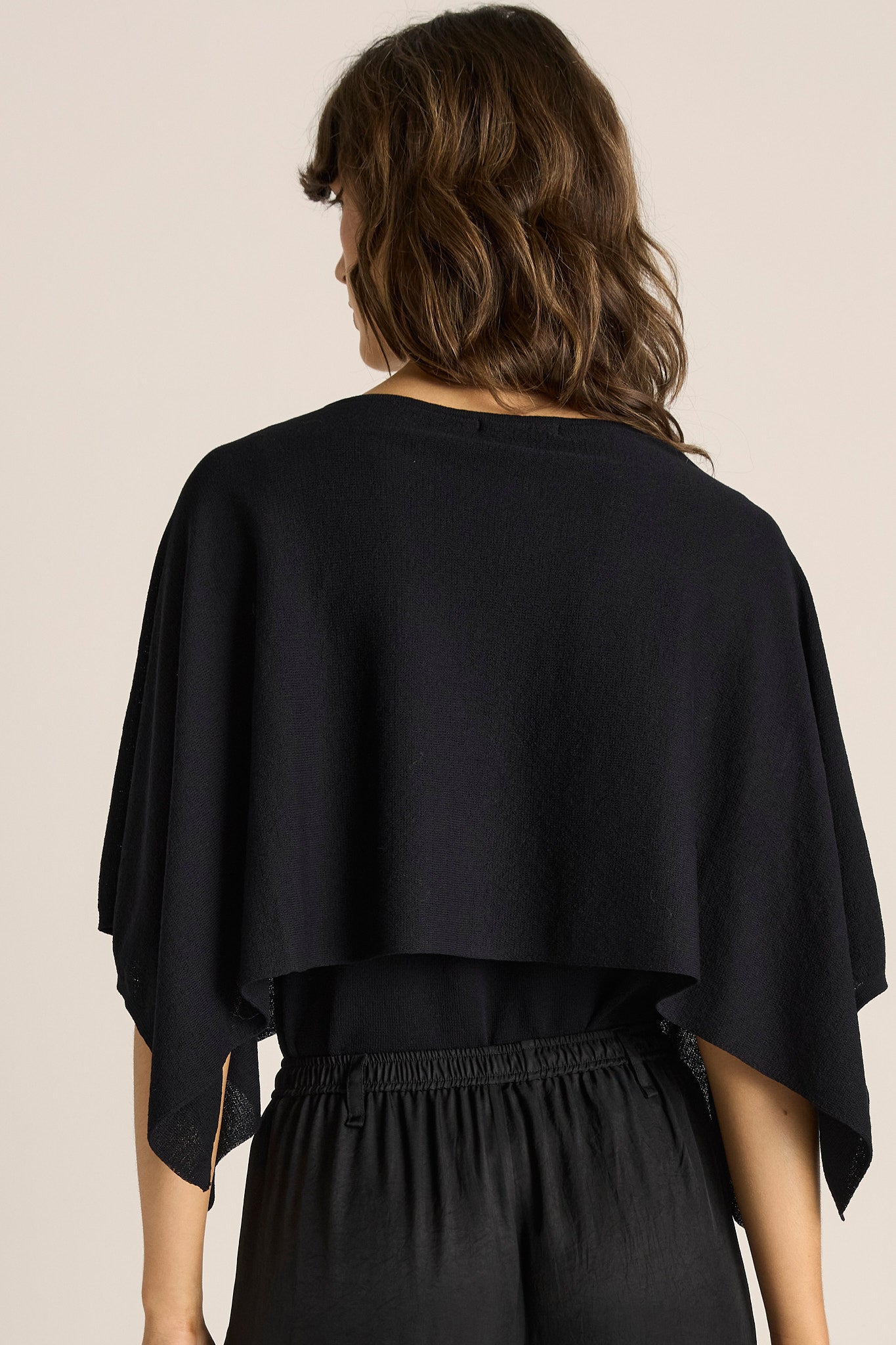 Kora Cape Top - Black