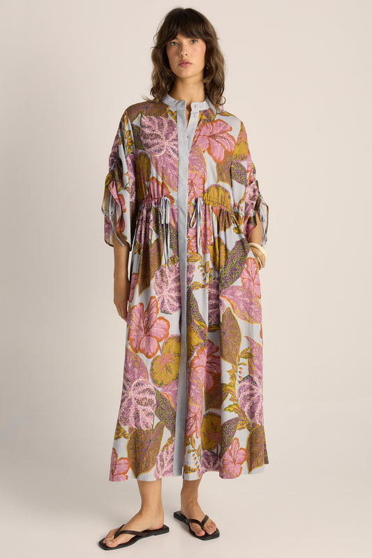 Botanica Dress - Leaf Print