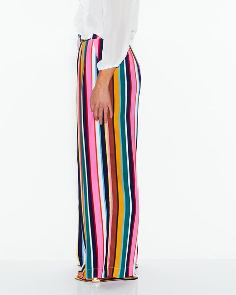 Dream Factory pant - Clown Multi Stripe