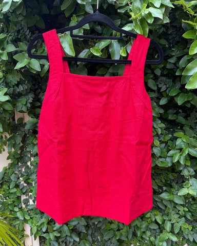 Lourdes Top - Crimson