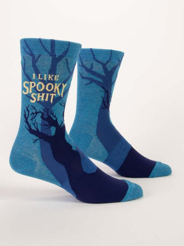 I like spooky sh!t  - Mens socks