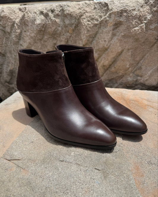 Blumas - Chocolate Suede/Leather