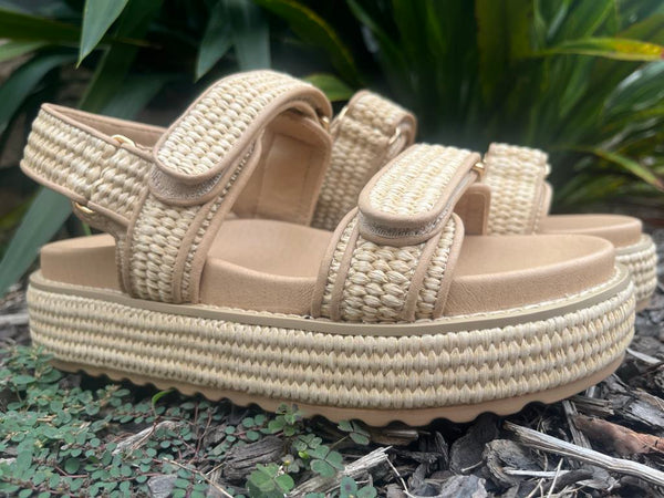 Bridgett Natural Woven Shoes