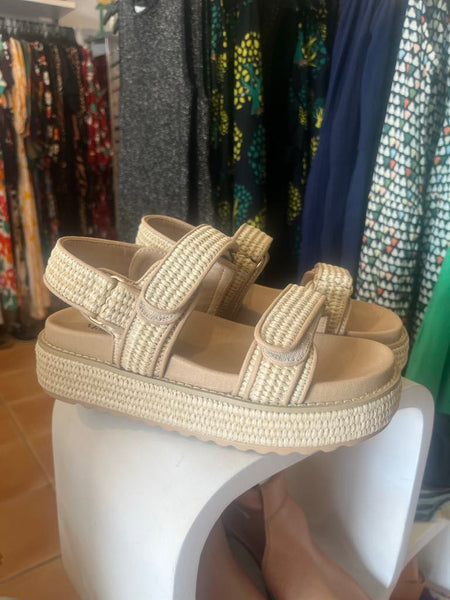 Bridgett Natural Woven Shoes