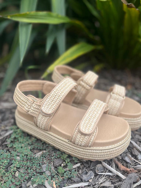 Bridgett Natural Woven Shoes