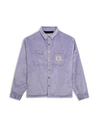 Zipped Overshirt - Mauve