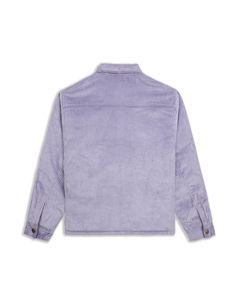 Zipped Overshirt - Mauve