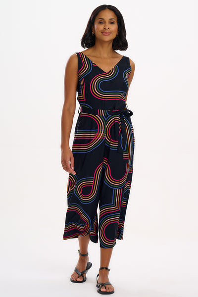 Lamiah Jumpsuit - Retro Racer