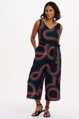 Lamiah Jumpsuit - Retro Racer