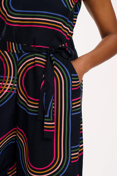Lamiah Jumpsuit - Retro Racer
