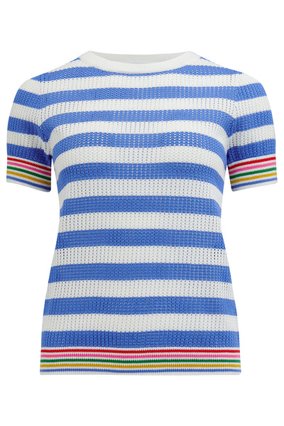 Arden Knit Top - Rainbow Tipping