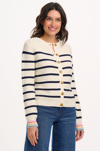 Anessa Cardigan - Rainbow Cuff