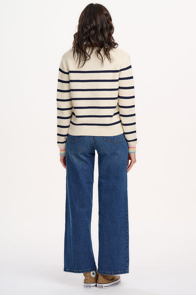 Anessa Cardigan - Rainbow Cuff