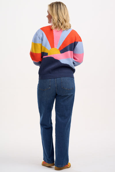 Solana Knitted Bomber - Sunrays