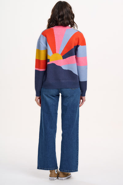 Solana Knitted Bomber - Sunrays