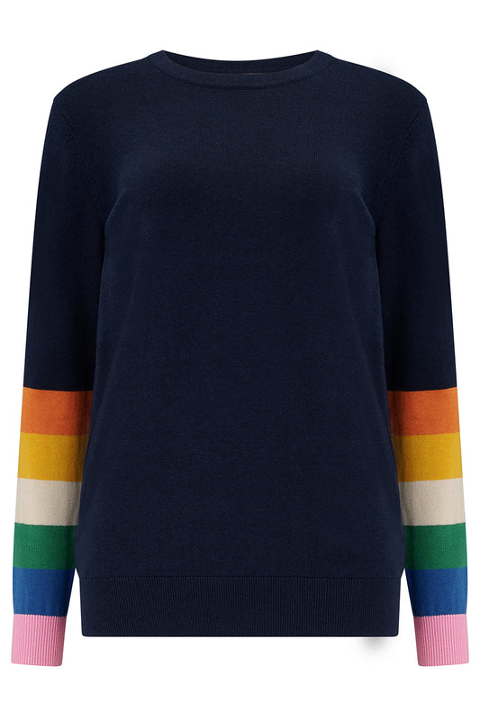Rita Jumper - Rainbow Stripes