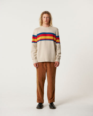 Horizon Crew Knit - Ecru