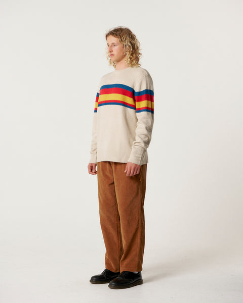Horizon Crew Knit - Ecru