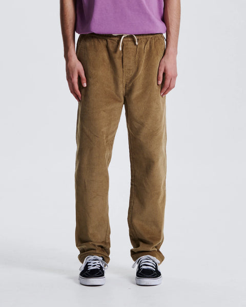 Fever Cord Pants - Camel