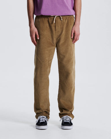 Fever Cord Pants - Camel