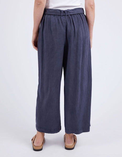 Blissed Washed Pants - Navy