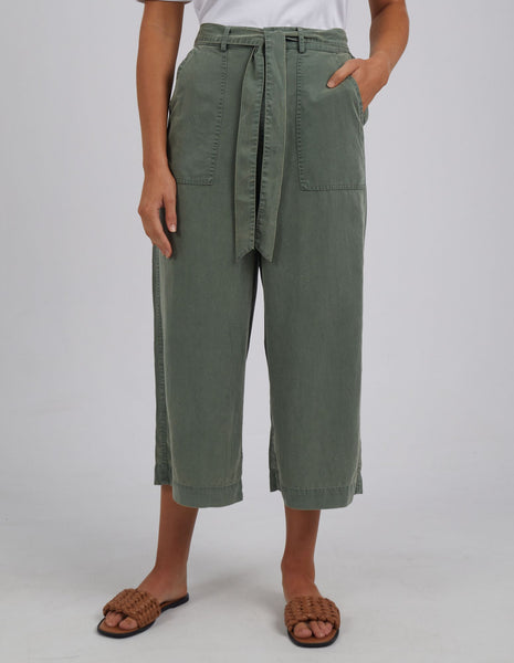 Bliss Washed Pant - Clover