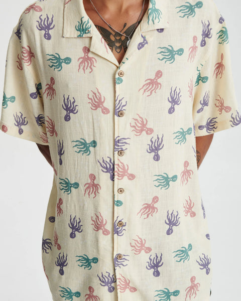 Occy Resort Shirt - Ecru