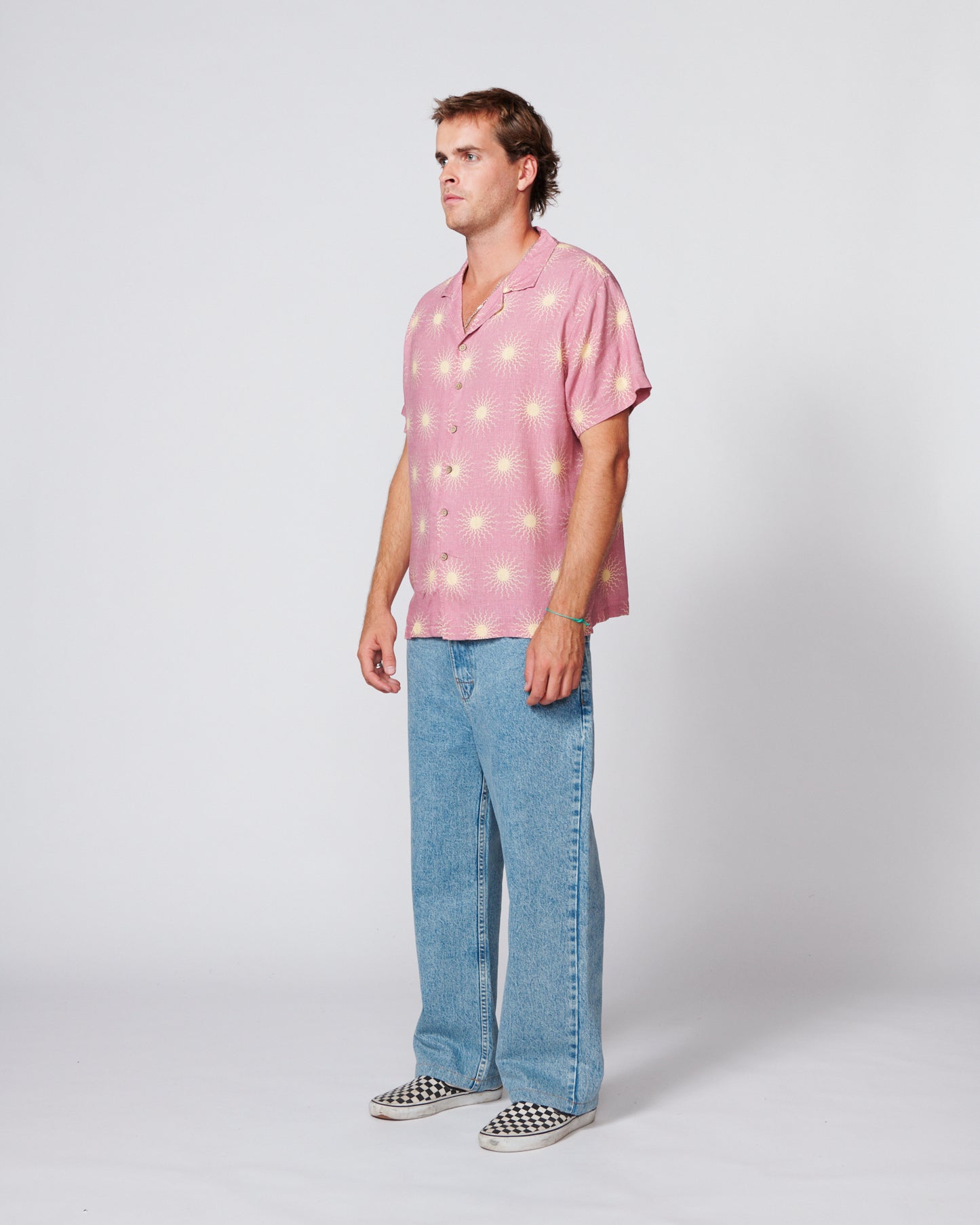 Sun Salute Resort SS Shirt - Dusty Rose