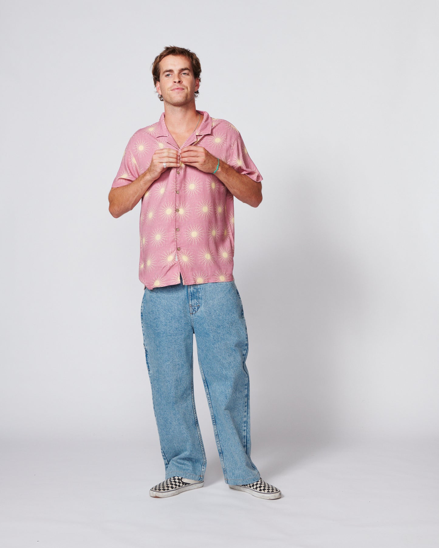 Sun Salute Resort SS Shirt - Dusty Rose