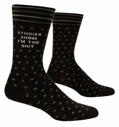 Studies show i'm the sh!t  - Mens socks