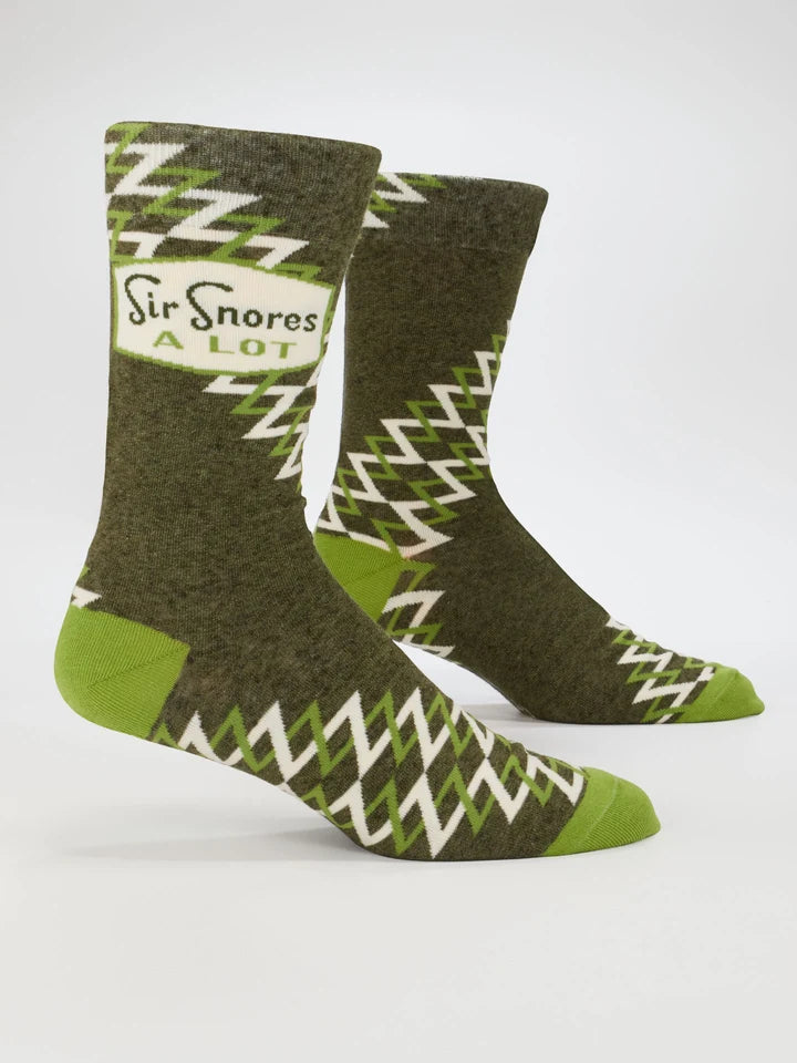 Sir Snores A Lot - Mens Socks