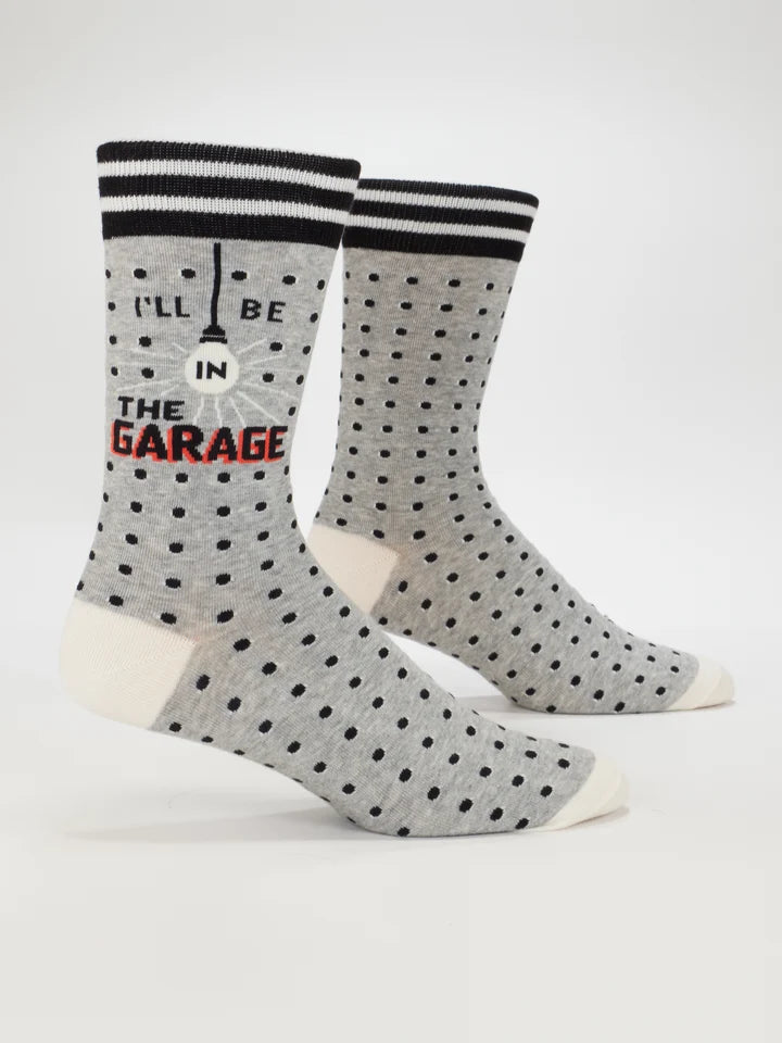 I'll Be In The Garage - Mens Socks