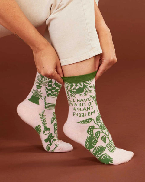 I Have A Bit Of A Plant Problem - Womens Socks