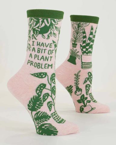 I Have A Bit Of A Plant Problem - Womens Socks