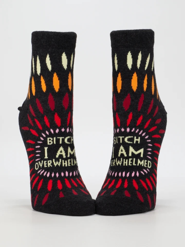 B!tch I AM Overwhelmed - Womens Socks
