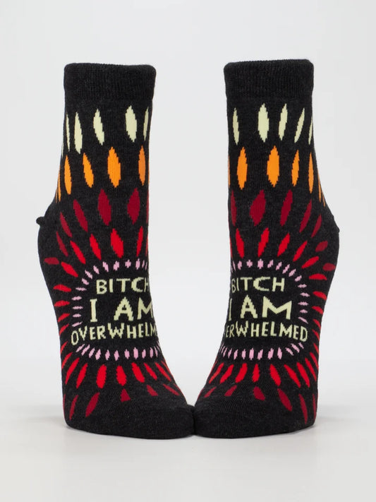 B!tch I AM Overwhelmed - Womens Socks