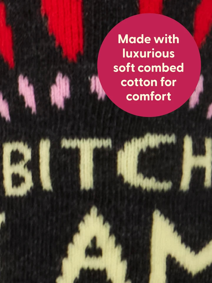 B!tch I AM Overwhelmed - Womens Socks