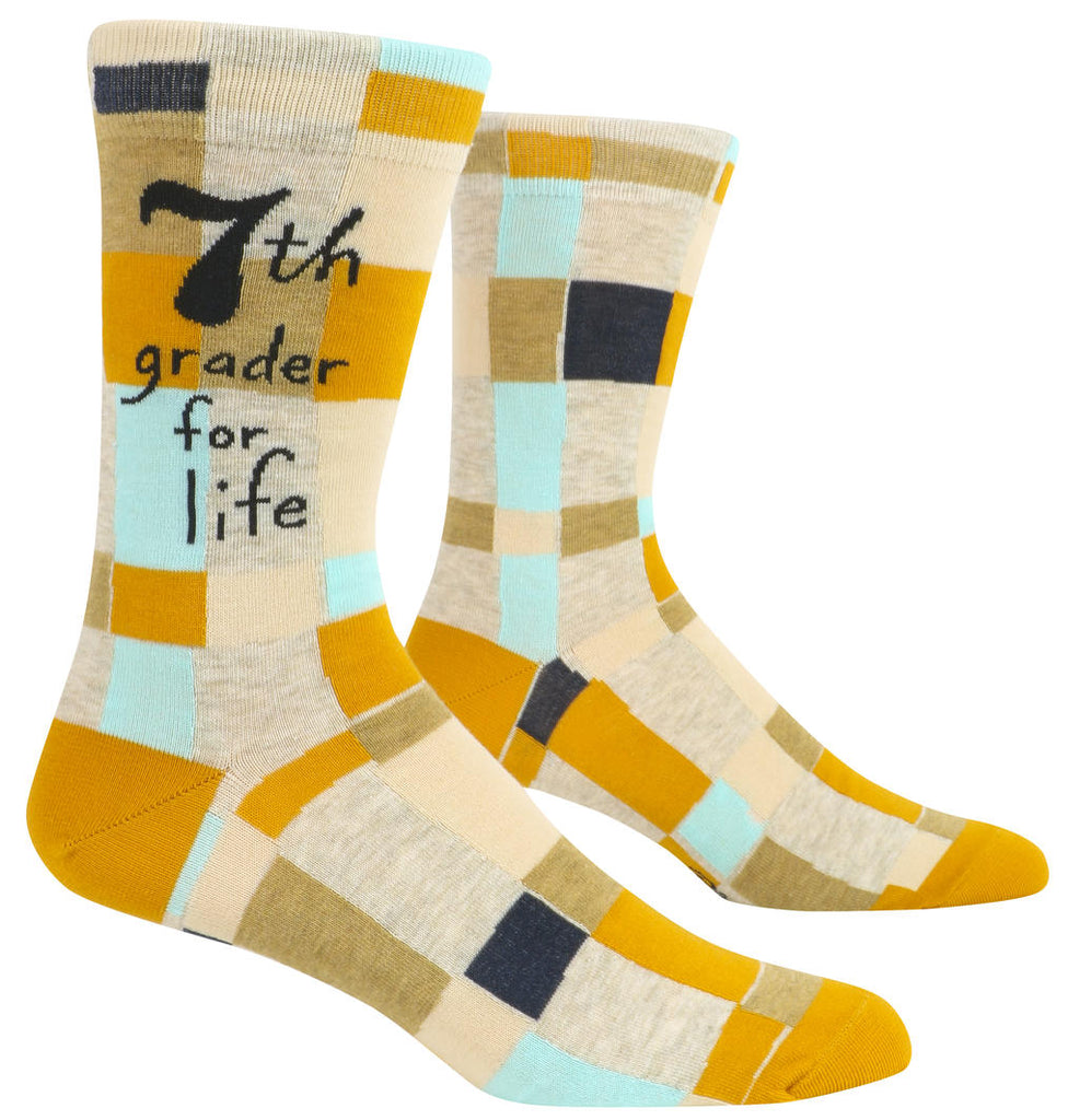 7th grader for life - Mens socks