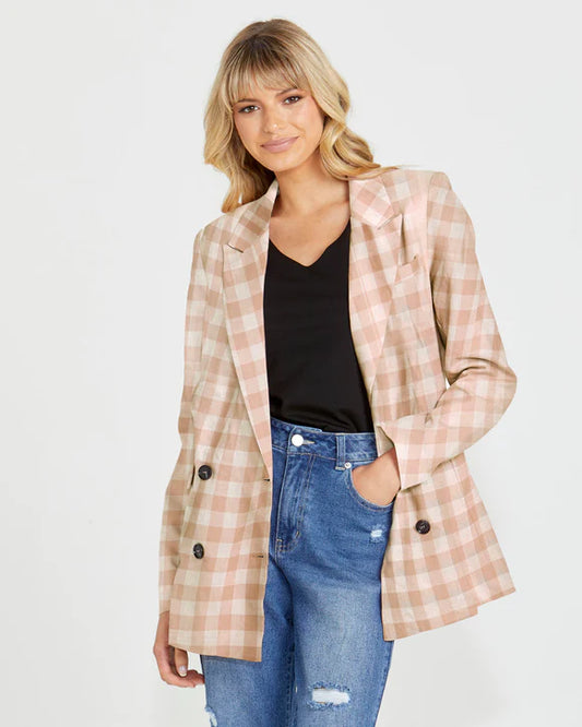 Pippa Blazer - Mocha