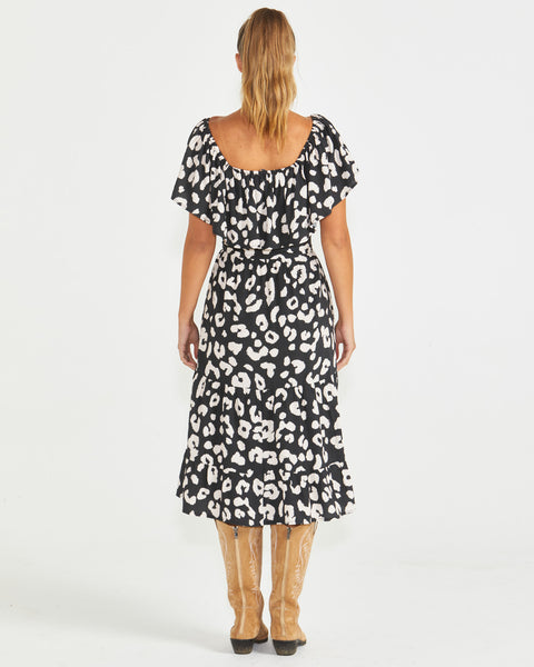 Ember Dress - Animal print