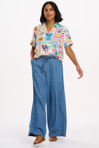 Odele Shirt - Jungle Tiles