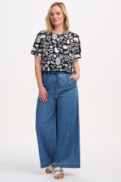 Christina Top - Folk Floral