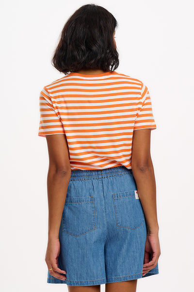 Maggie T-Shirt - Stripy Parrot