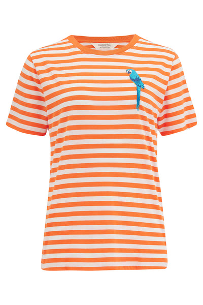 Maggie T-Shirt - Stripy Parrot