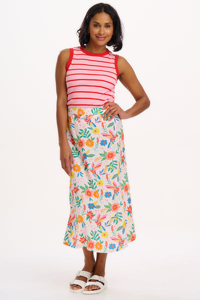 Ruth Fitted Vest Top - Stripes