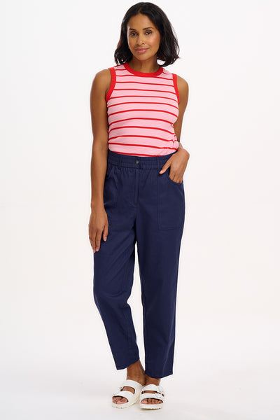 Ruth Fitted Vest Top - Stripes