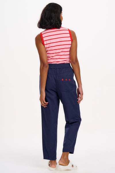 Ruth Fitted Vest Top - Stripes