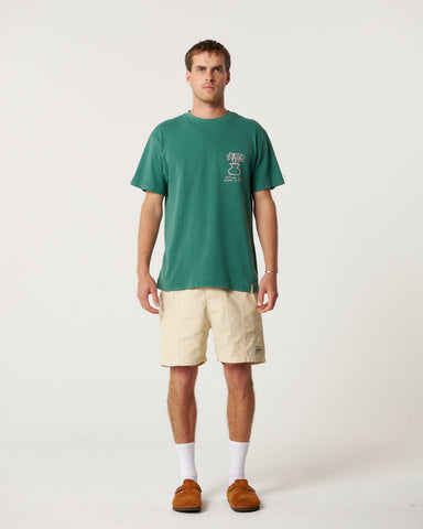 Daisy Tee - Dusty Green